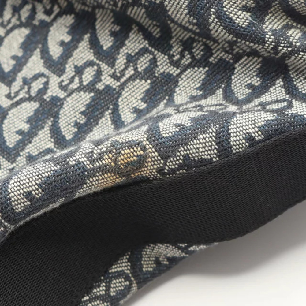 Dior Canvas Christian Black  Blue Shoulder Navy Bag Trotter - Picture 7 of 9